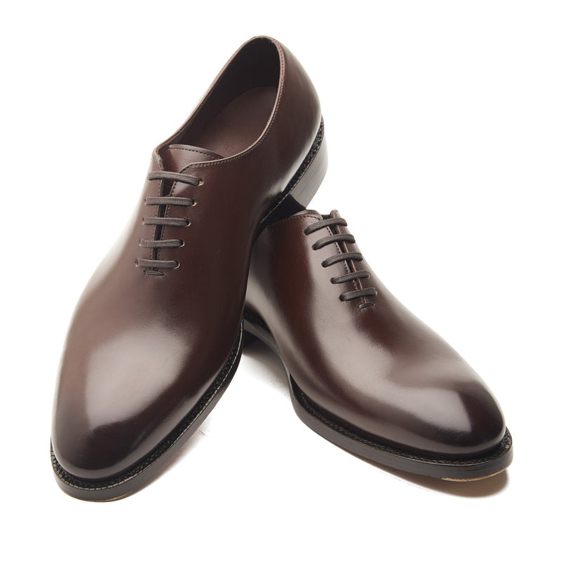 Constance, True Seamless Whole-Cut, Hand Welted - Espresso Aniline Calf