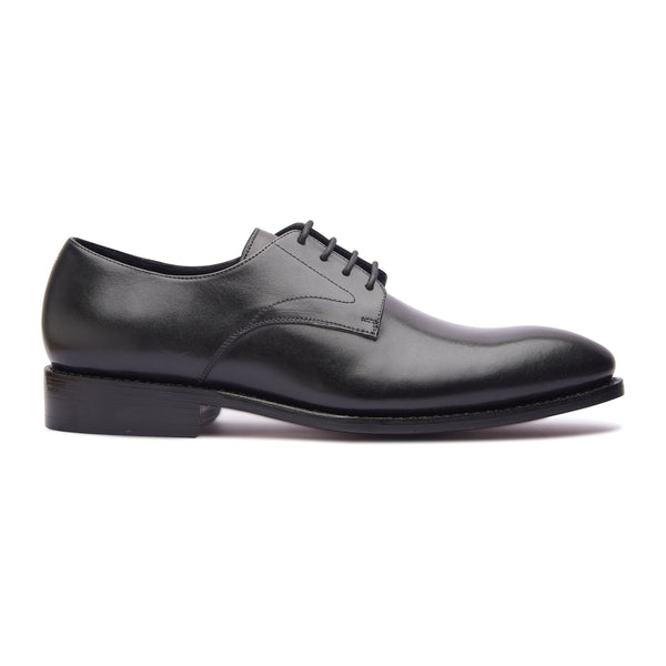 Xavier Plain Derby Goodyear Welted Shoe Side View