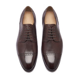 Stefano, Captoe Derby - Brown | The Classics - BLKBRD SHOEMAKER