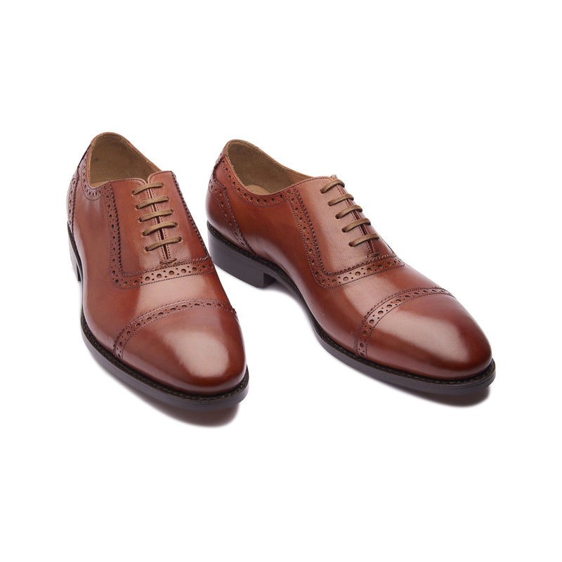 Sydney, Adelaide Oxford - Cognac | The Classics - BLKBRD SHOEMAKER