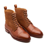 Fulbert, Captoe Derby Boot - British Tan | Hand Welted | Classics Collection
