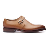 Sylvain, Single Monk Strap - Natural Tan | The Classics - BLKBRD SHOEMAKER