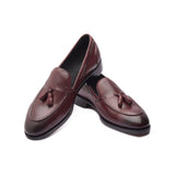 Royce, Brown Tassel Loafer medial view 