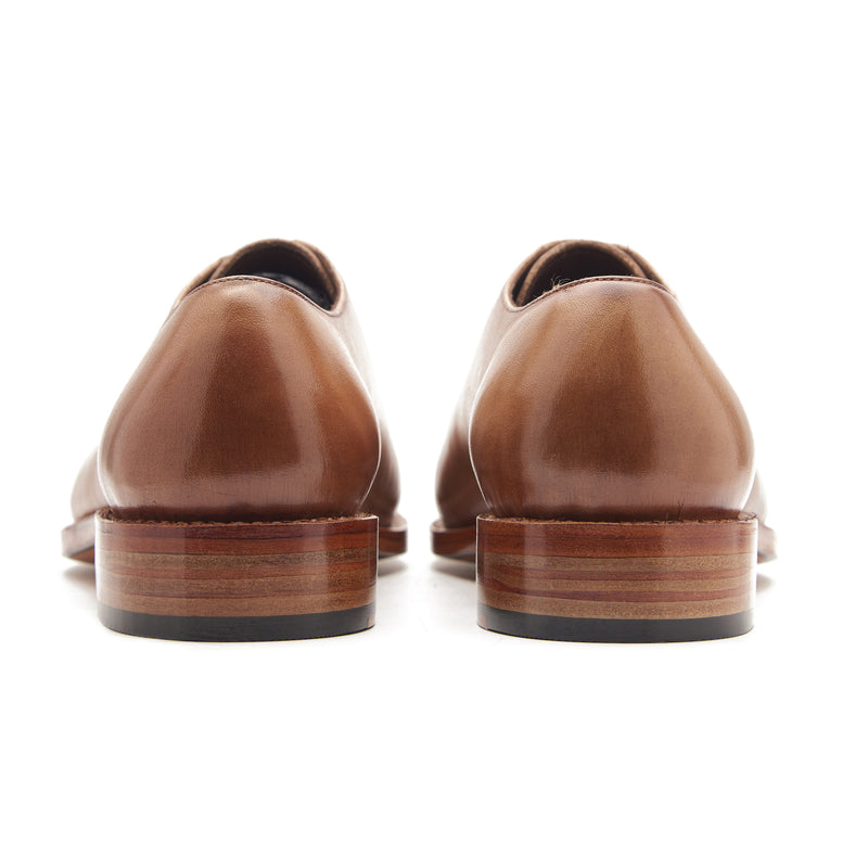Constance-X, True Seamless Whole Cut, Hand Welted - Natural Calf Crust