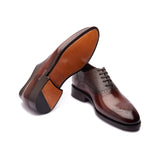 Wenzel, Medallion Oxford - Dark Oak | Made To Order - BLKBRD SHOEMAKER