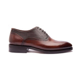 Wenzel, Medallion Oxford - Dark Oak | Made To Order - BLKBRD SHOEMAKER