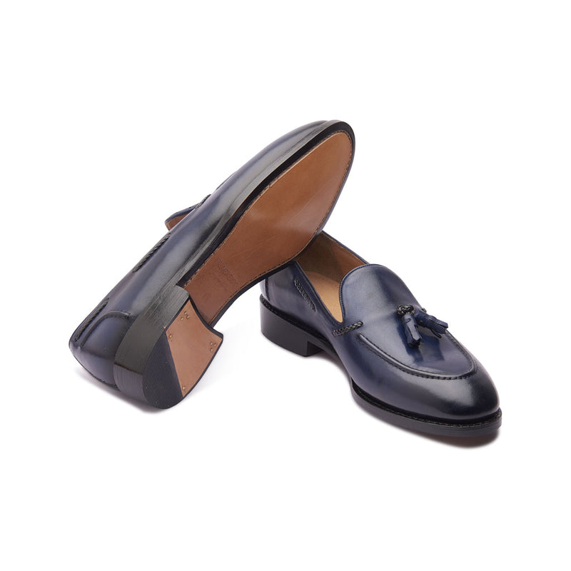 Royce, Goodyear welted Tassel Loafer sole 