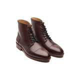 Dixon, Cap toe Derby Boot - Bordeaux | The Classics - BLKBRD SHOEMAKER