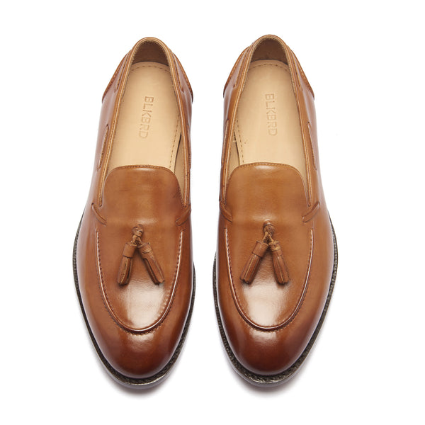 Royce, Tassel Loafer - Cognac | Hand Welted | Classics Collection