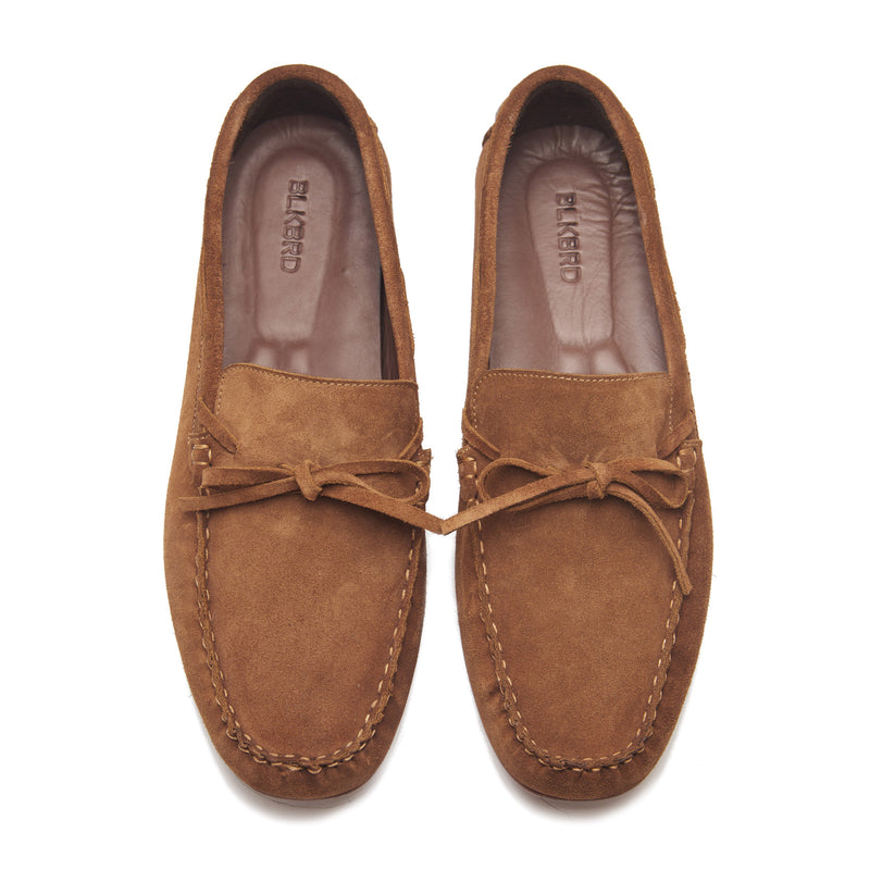 Edsel, Driving Shoes - Tan Suede | Blake Stitched | Summer Classics