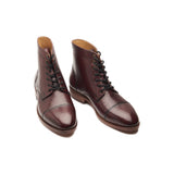 Dixon, Cap toe Derby Boot - Bordeaux | The Classics - BLKBRD SHOEMAKER