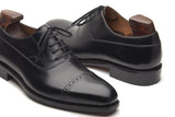 Richie, Quarter Brogue Balmoral - Black | Hand Welted | Classics Collection