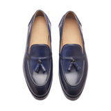 Royce, Goodyear welted Tassel Loafer top view 