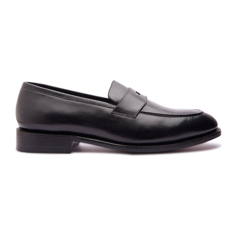 Aurus, Penny Loafer - Black | The Classics - BLKBRD SHOEMAKER