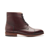 Dixon, Cap toe Derby Boot - Bordeaux | The Classics - BLKBRD SHOEMAKER