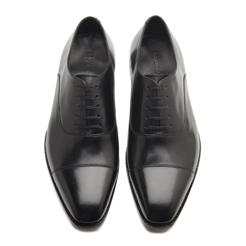 Oscar, Cap-toe Oxford - Black | Hand Welted | Classics Collection