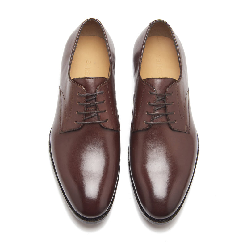 Xavier, Plain Vamp Derby - Brown | Hand Welted | Classics Collection