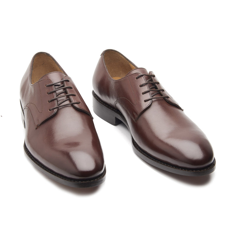Xavier, Plain Vamp Derby - Brown | Hand Welted | Classics Collection