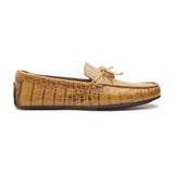 Edsel, Driving Shoes - Faux Crocodile Tan | Blake Stitched | Summer Classics