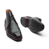 McClure, Chukka Boot - Black Hatch-grain | New Age