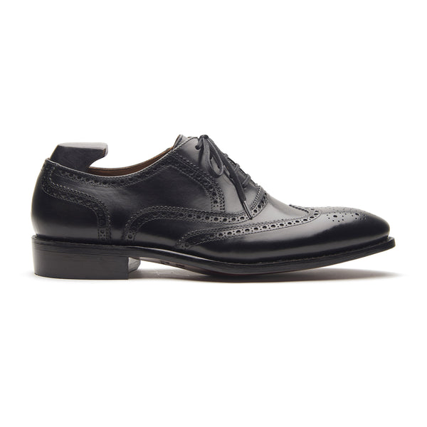 Marcell, Full Brogue Oxford - Black Box Calf | Classics