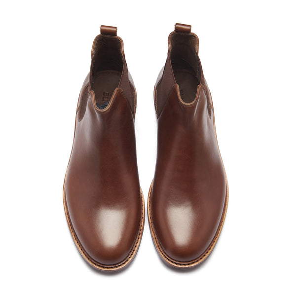 Harley, Chelsea Boot - Hidro Pullup Tan| Hand Welted Boots 2.0