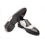 Specter, Spectator Shoes - Noir Blanc | Hand Welted | Classics Collection