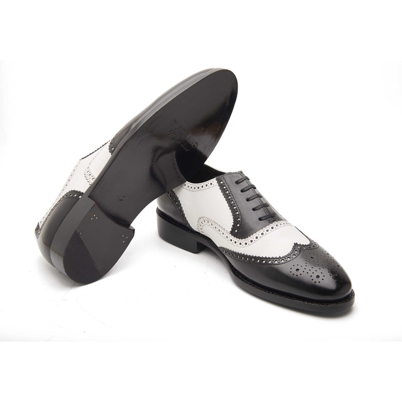 Specter, Spectator Shoes - Noir Blanc | Hand Welted | Classics Collection