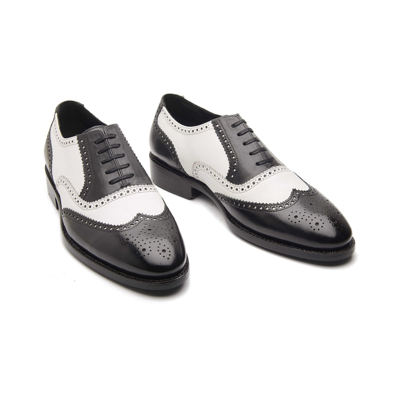 Specter, Spectator Shoes - Noir Blanc | Hand Welted | Classics Collection