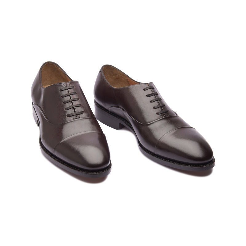 Romero, Cap-toe Oxford - Brown | The Classics - BLKBRD SHOEMAKER