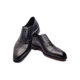 Horacio, Cap-toe Adelaide Oxford - Navy | Made To Order - BLKBRD SHOEMAKER