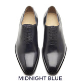 Romanoff, Whole-cut Oxford - Afterdark Blue | Hand Welted | Patina Collection