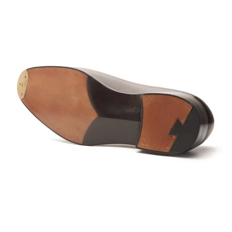Constance, True Seamless Whole-Cut, Hand Welted - Espresso Aniline Calf